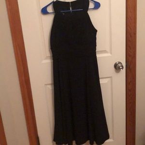 Black Mid-Length Dress